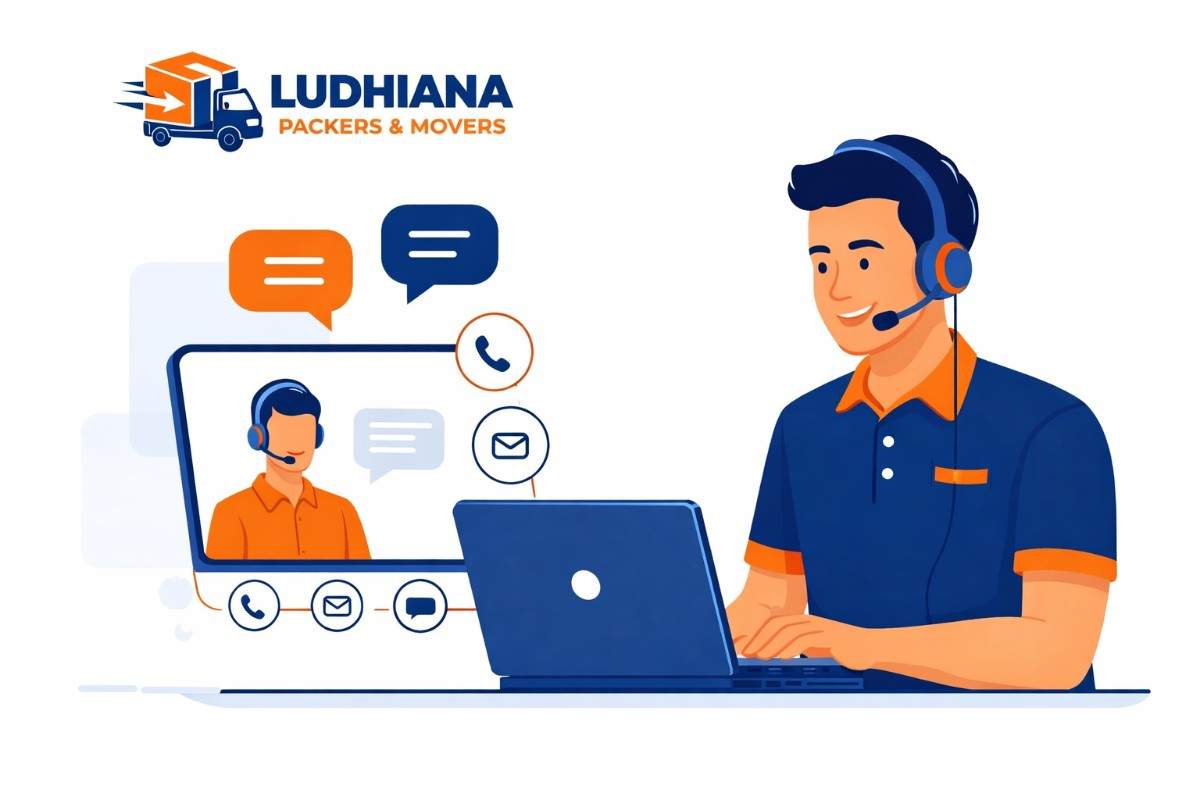 Ludhiana packers and movers providing customer support